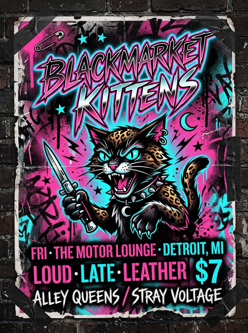 Blackmarket Kittens poster